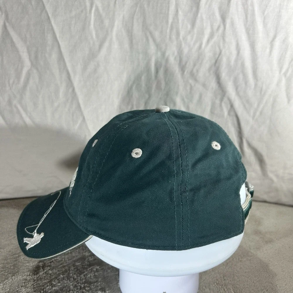 Cabela's World's Foremost Outfitter Fly Fishing Baseball Cap Green Hat